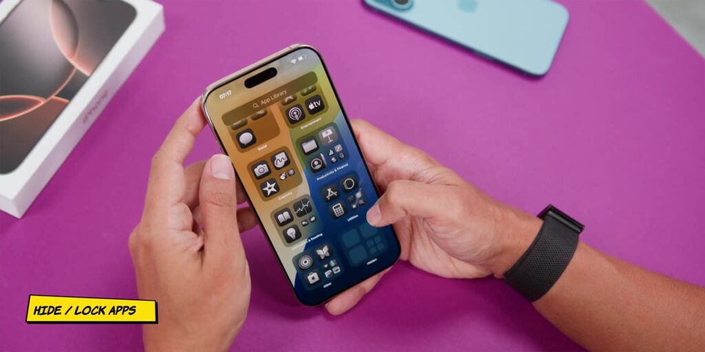 4.3 hide apps