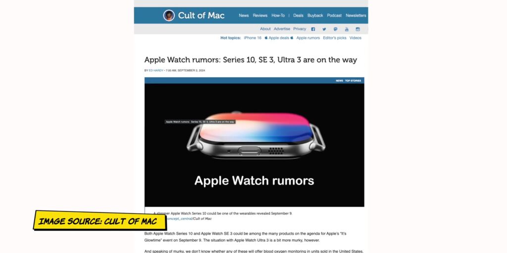 Apple Sep 2024 Event: What's Confirmed, Rumored, and Unlikely! 7 2.1 apple watch