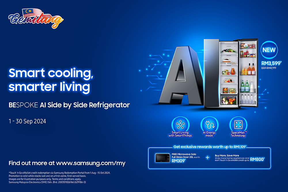 Elevate Your Kitchen with the Samsung 583L Bespoke AI Side-by-Side Refrigerator 1 Samsung 583L Bespoke AI Side-by-Side Refrigerator