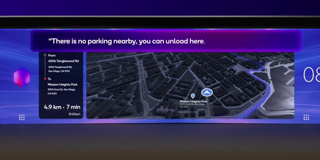 2.5 AI telling no parking