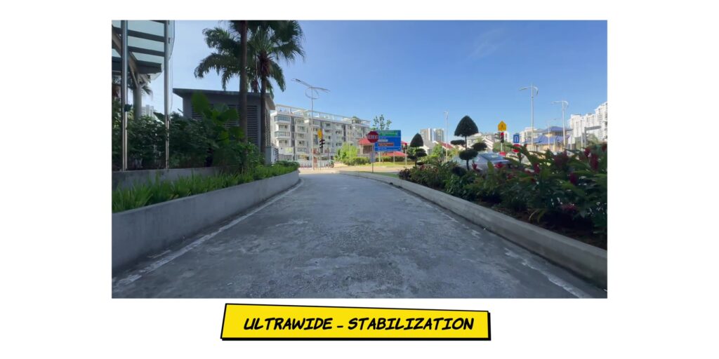5.13 UW video stabilization