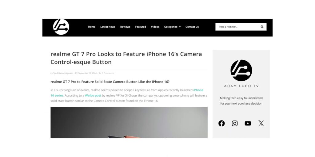 2.9 realme follows