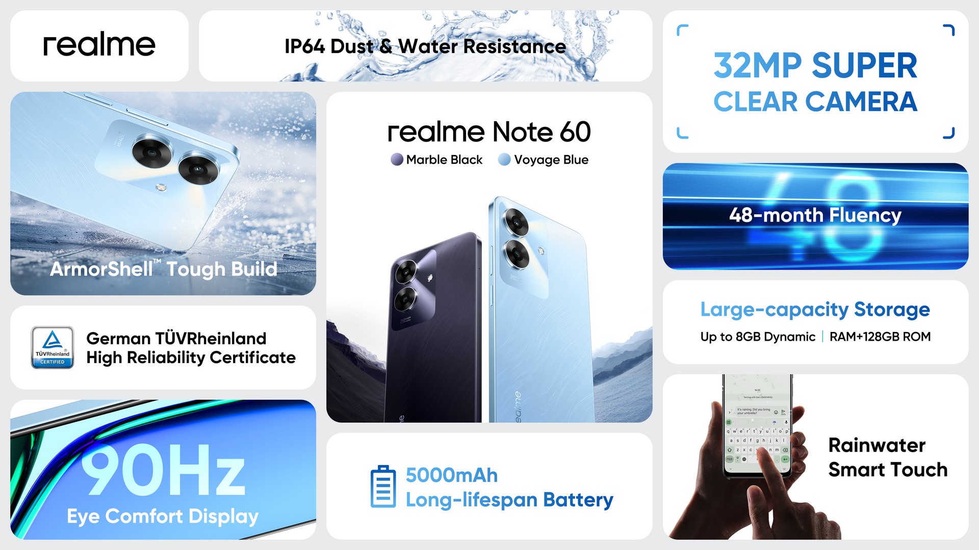 realme Note 60 Lands in Malaysia; Priced at RM399 3 realme Note 60 Specs