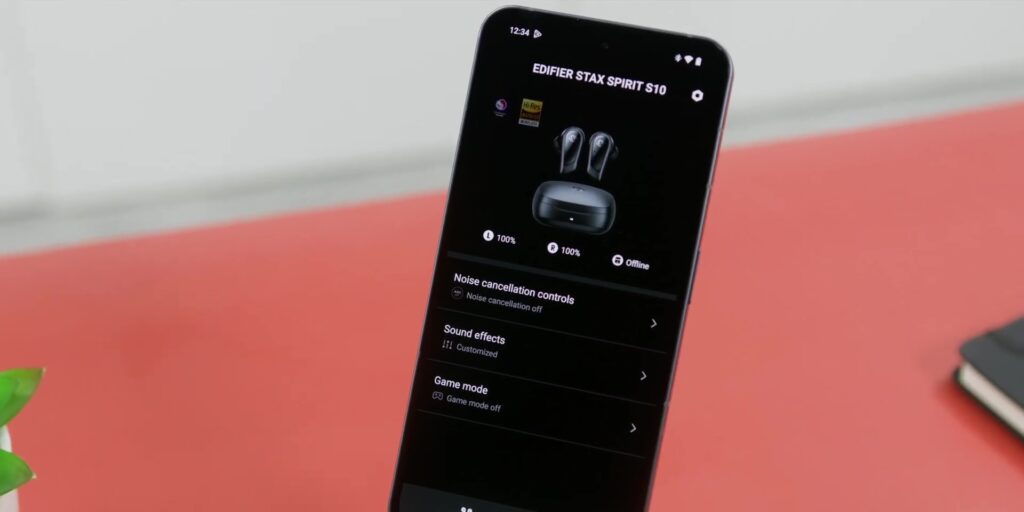 Edifier STAX SPIRIT S10 Earbuds : INCREDIBLE Sound, But One BIG Problem! 😠 9 3.1 app main page