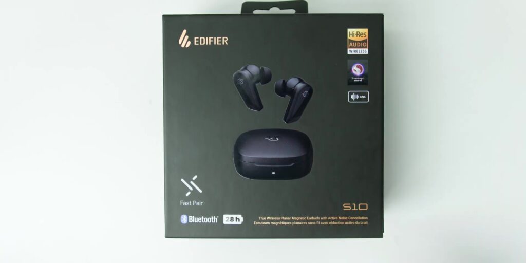 Edifier STAX SPIRIT S10 Earbuds : INCREDIBLE Sound, But One BIG Problem! 😠 2 1.1 box front