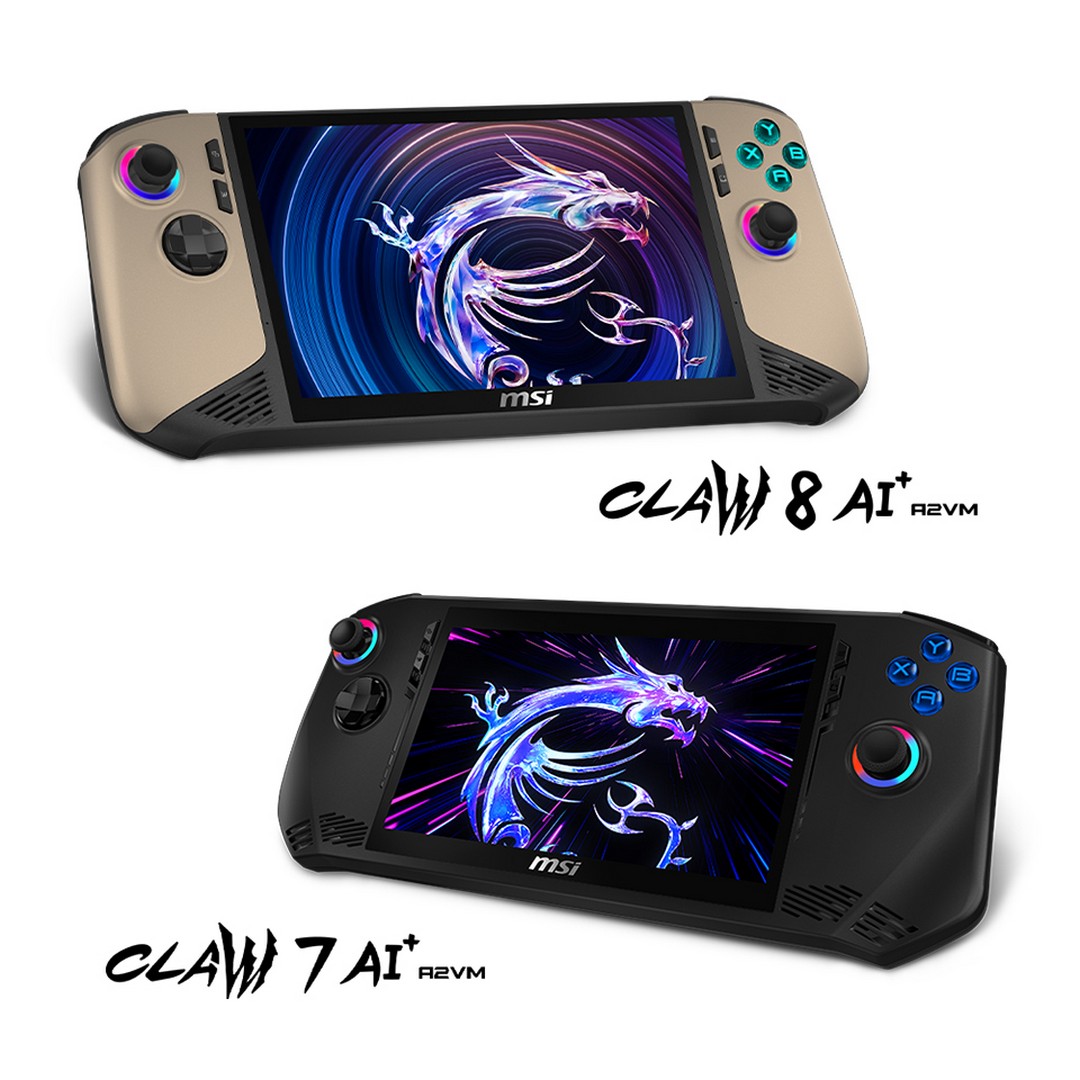 MSI Unveils MSI Claw 8 AI+ and Refreshed Claw 7 AI+ Handheld Gaming PCs 2 MSI Claw 8 AI+ and MSI Claw 7 AI+