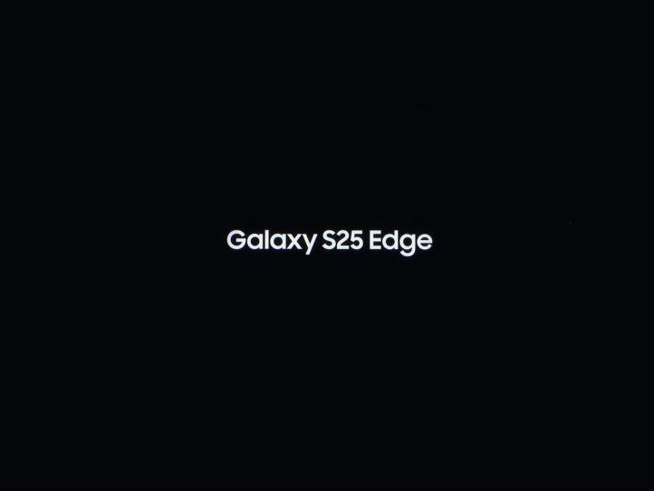 Samsung Galaxy S25 Edge Tease