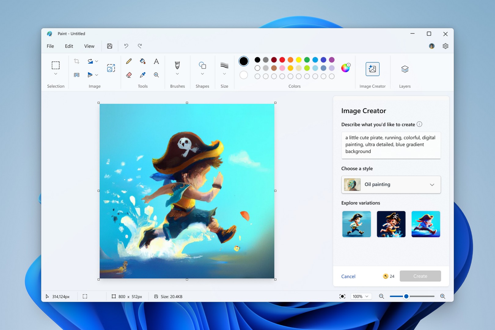 Microsoft Locks AI Access to Certain Apps Behind Paywall 1 Microsoft Paint Image Creator