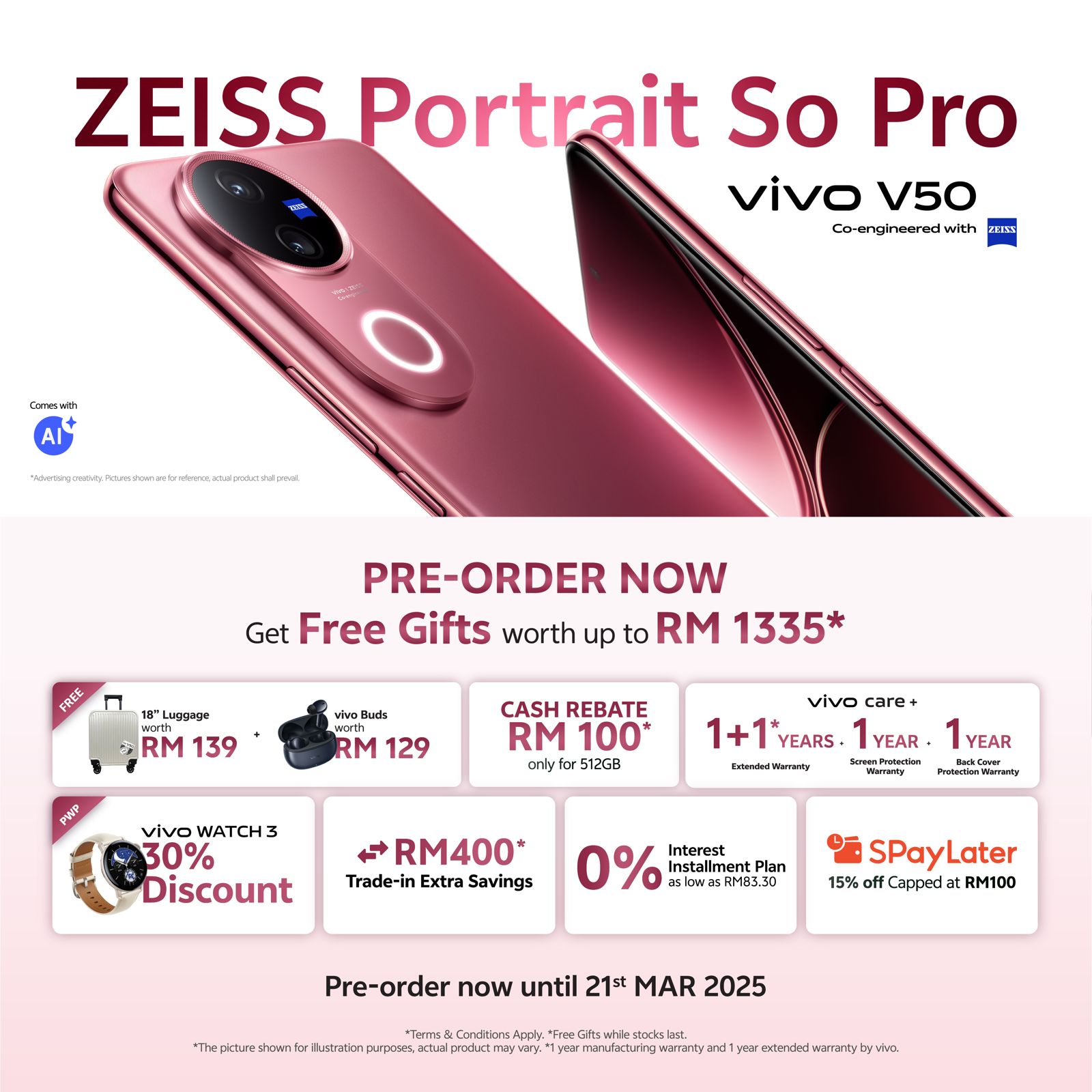 vivo V50 Officially Launched in Malaysia, Taking Visuals to New Heights 4 vivo V50 Malaysia Launch PO
