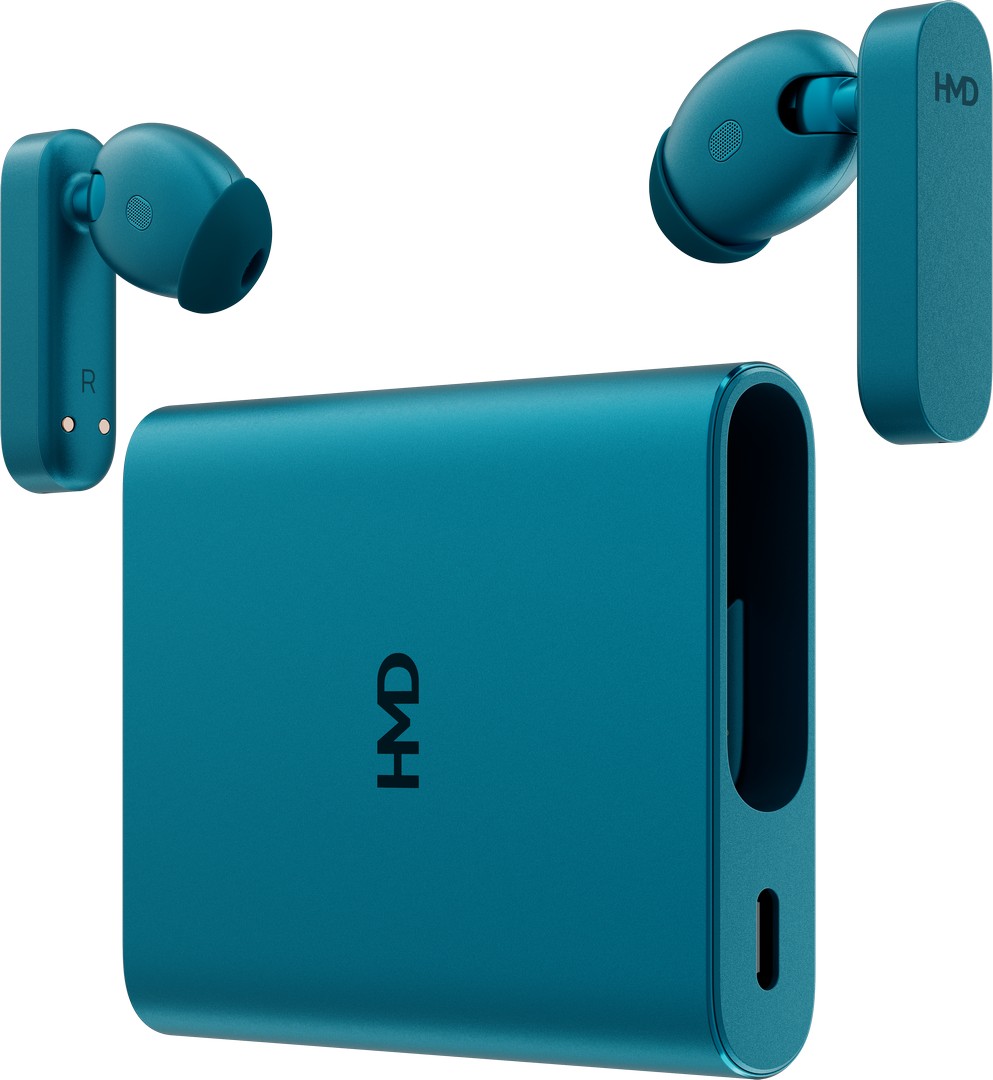New HMD Amped Buds Has a Case That Can Charge Your Phone Wirelessly 2 HMD Amped Buds Cyan
