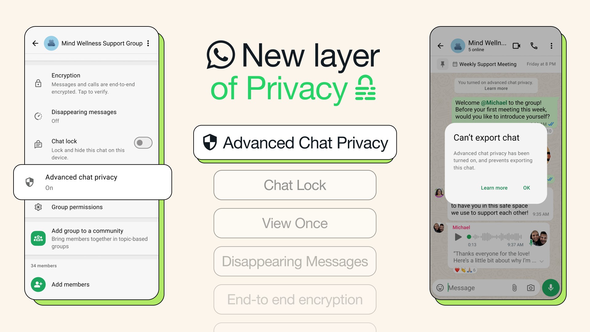 WhatsApp Introduces Advanced Chat Privacy Controls for Enhanced Confidentiality 1 WhatsApp Advanced Chat Privacy
