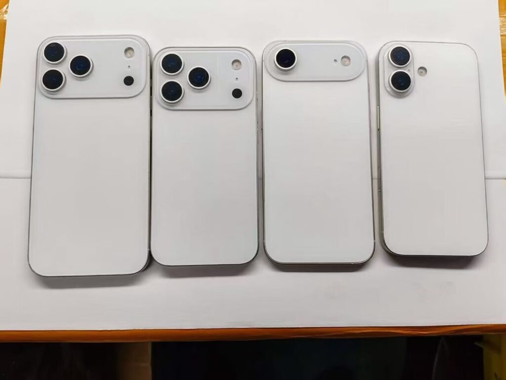 The iPhone 17: What We Know So Far 1 iPhone 17 Series Dummy Leak White