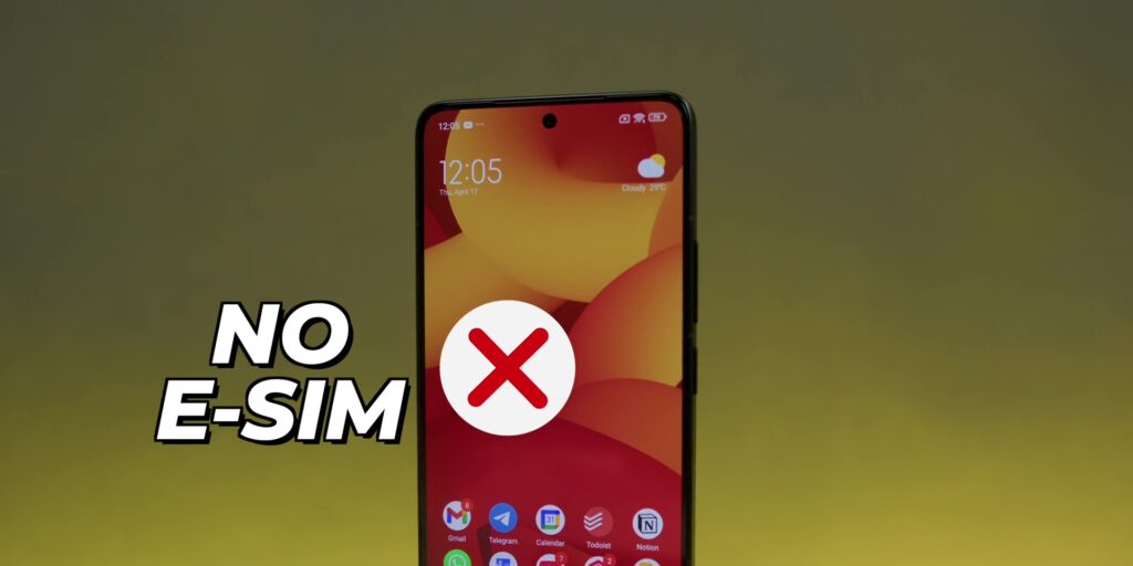 8.6 no esim