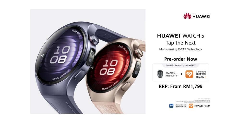 5.3 huawei watch 5 promo