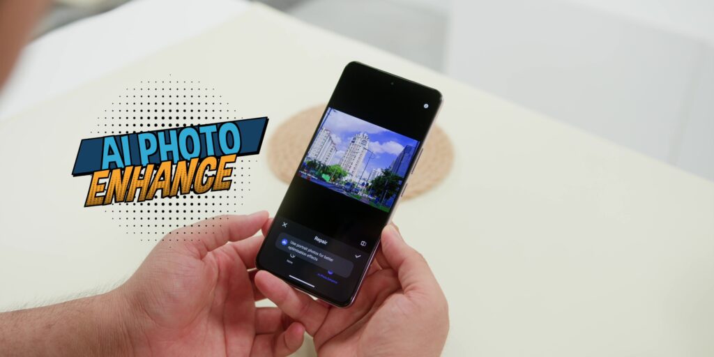 vivo V50 Lite: I Thought Lite Phones Were Weak—Then I Tried This 29 6.5 AI photo enhance