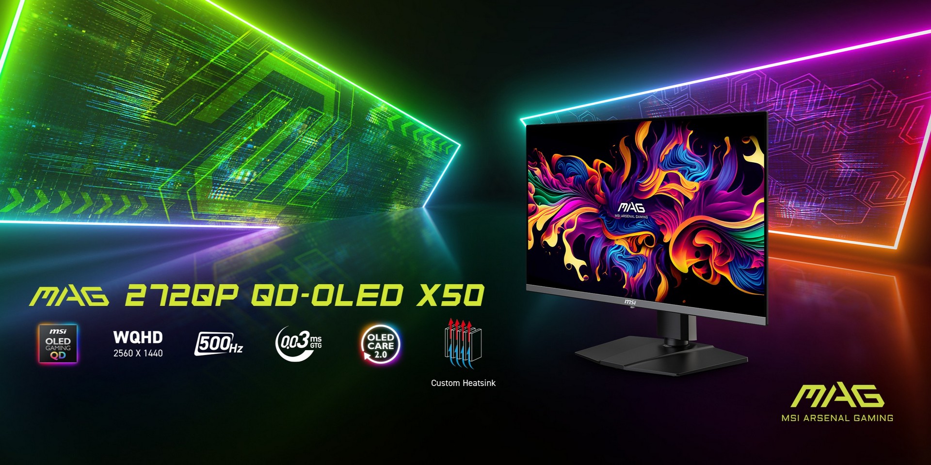 COMPUTEX 2025: MSI Unveils AI-Enhanced MPG 271QR and MAG 272QP QD-OLED Monitors 2 MSI MAG 272QP