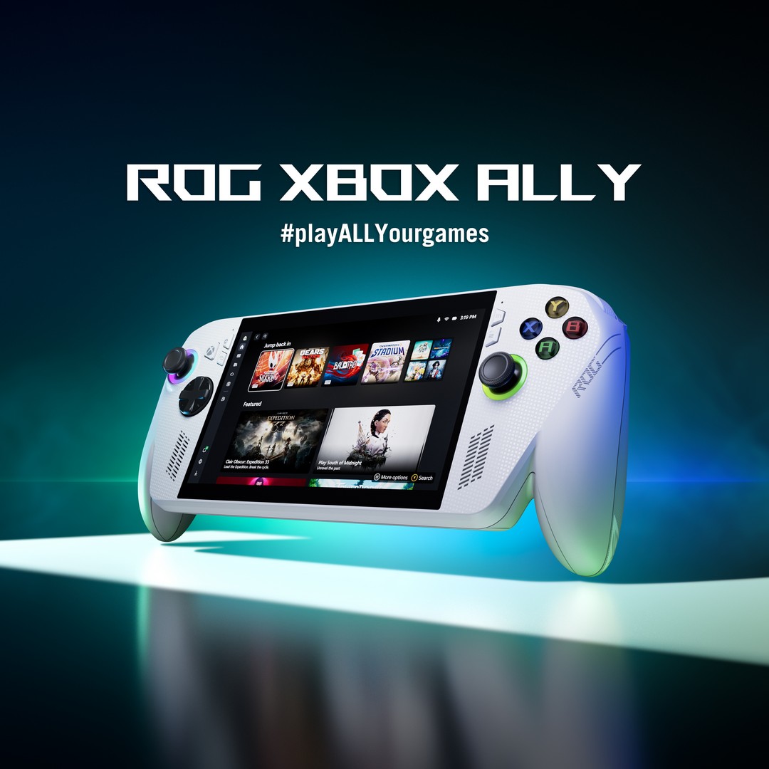ASUS and Xbox Collab to Release the ROG Xbox Ally X, the First Ever Xbox Handheld 3 ROG XBOX Ally KV