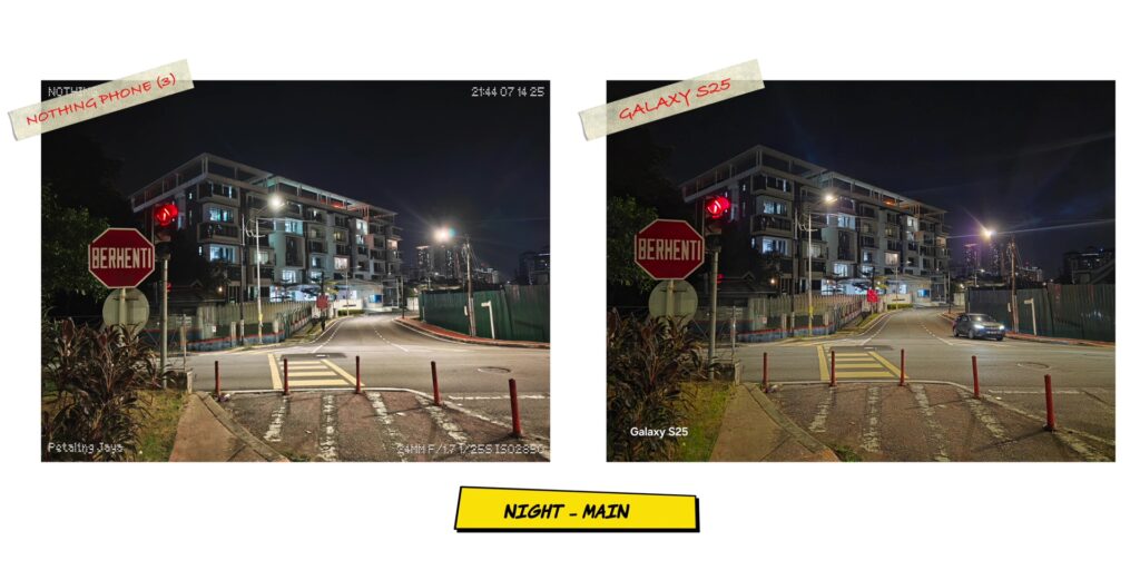 Nothing Phone (3) vs Samsung Galaxy S25: Style vs. Stability 182 5.3 N main one