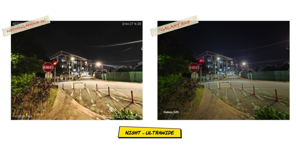 Nothing Phone (3) vs Samsung Galaxy S25: Style vs. Stability 180 5.1 N UW one