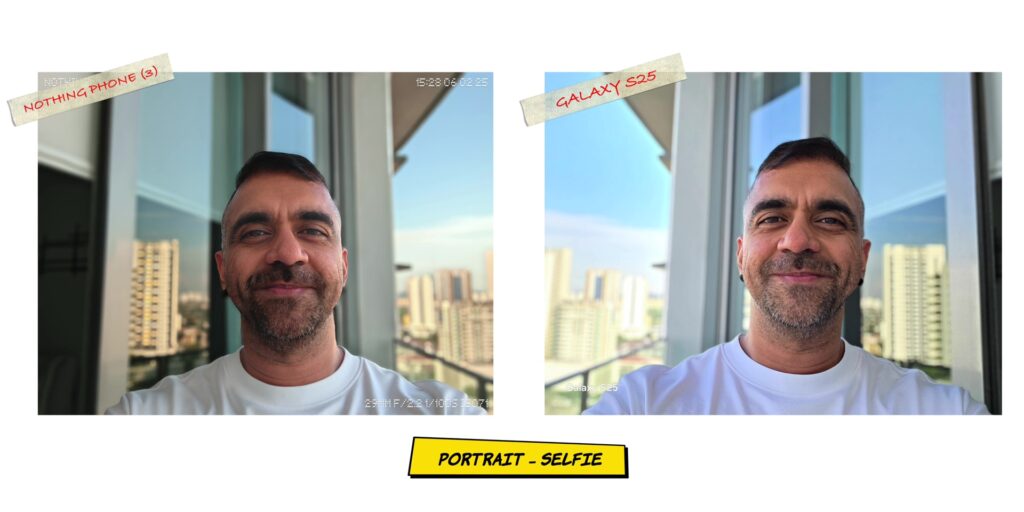 Nothing Phone (3) vs Samsung Galaxy S25: Style vs. Stability 178 4.21 PRT selfie