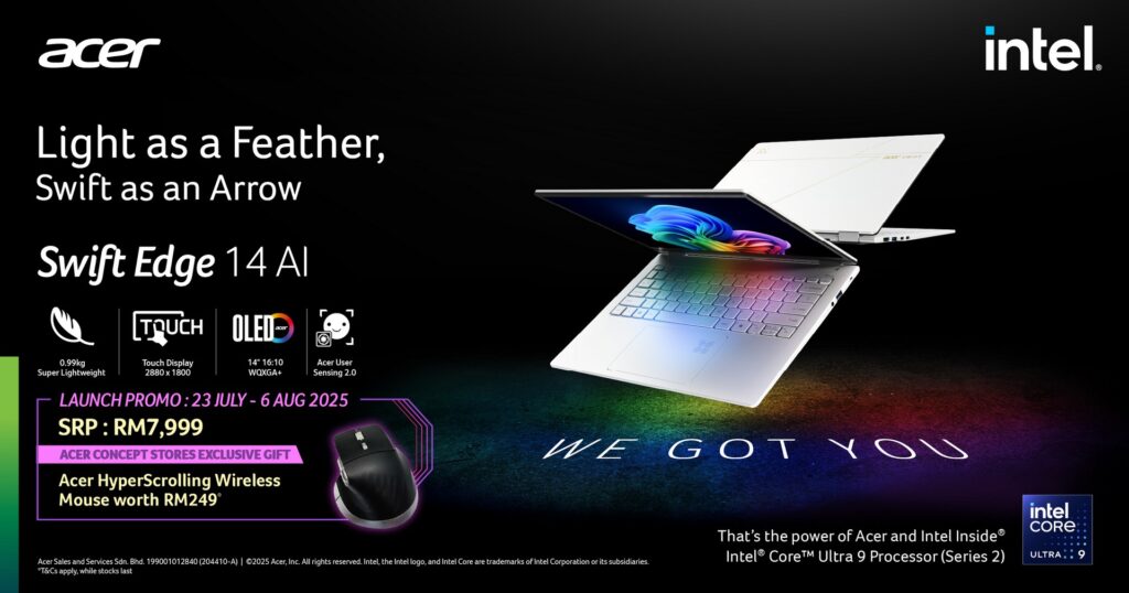 Acer Unveils Acer Swift Edge 14 AI and On-the-Go Displays During Acer Day 2025 2 Swift Edge 14 AI