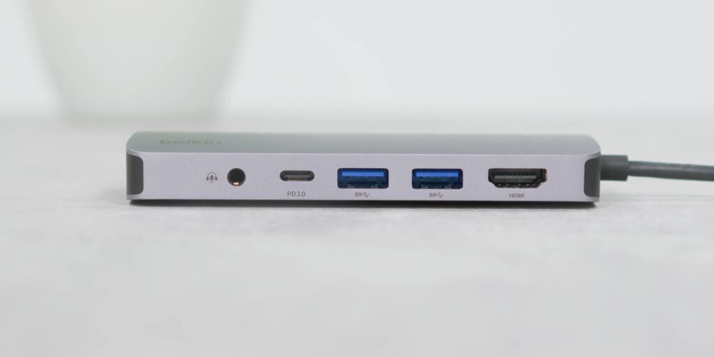 Belkin Multiport Hub ports