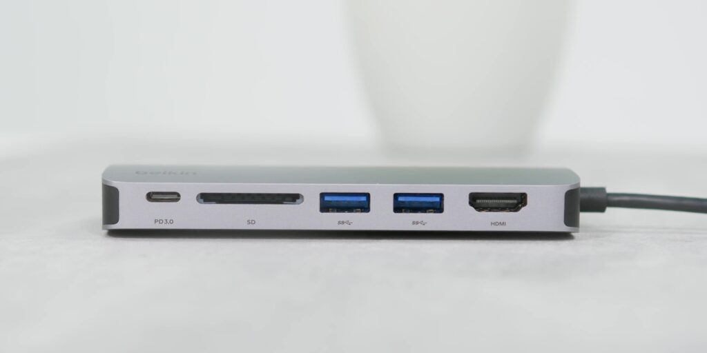 Belkin Multiport Hub ports