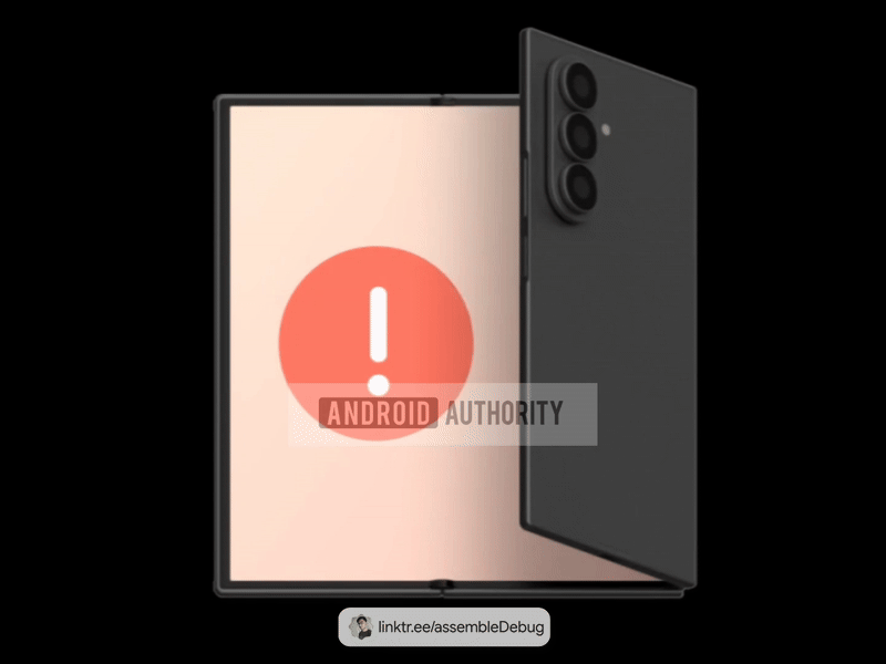 Samsung Tri-Fold Phone Leaked in One UI 8 Code, Hinting at Imminent Launch 3 Samsung Tri-fold Smartphone Animation Warning