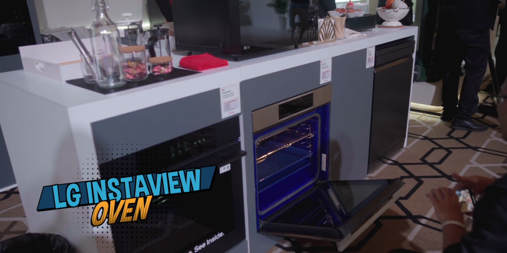 3.5 LG instaview oven