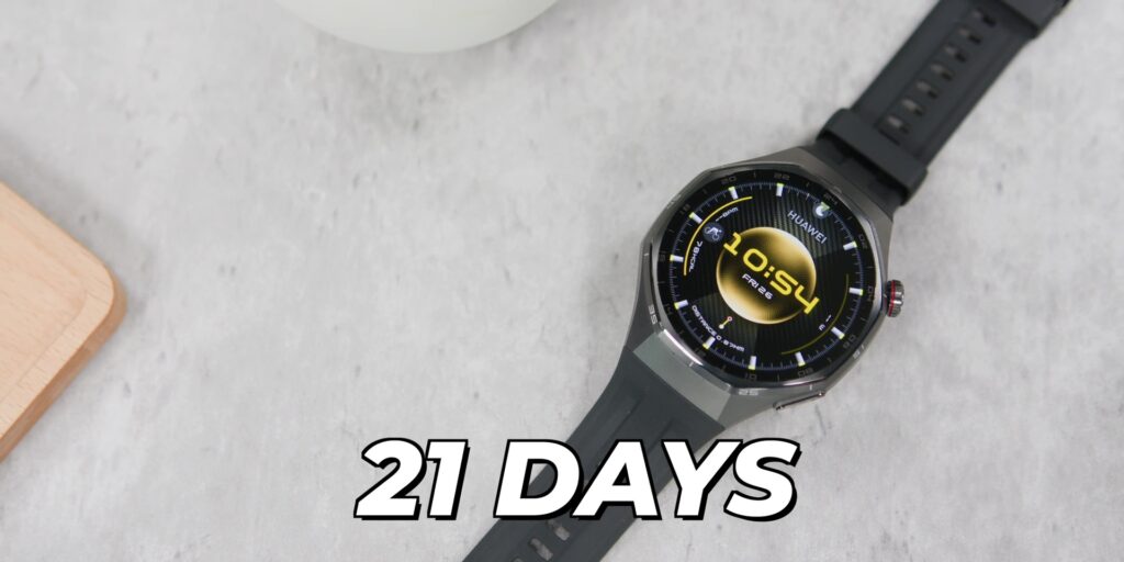 4.3 21 days battery
