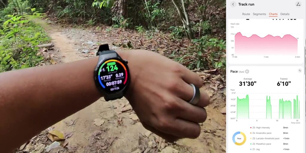 2.5 trail running