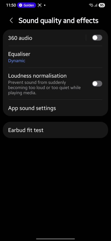 Samsung Galaxy Buds3 FE App 4