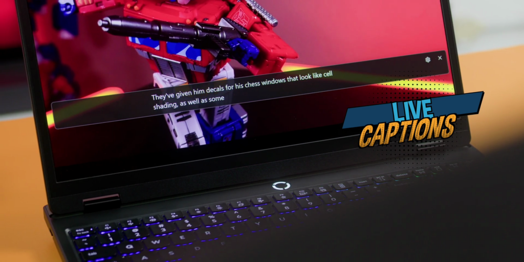 6.3 live captions