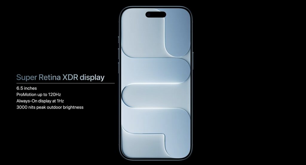Apple Unveils iPhone Air: The Thinnest and Most Powerful iPhone Ever Made 6 iPhone Air Display