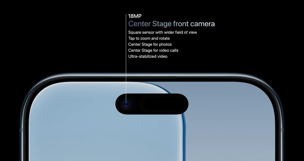 Apple Unveils iPhone Air: The Thinnest and Most Powerful iPhone Ever Made 8 iPhone Air Selfie Camera