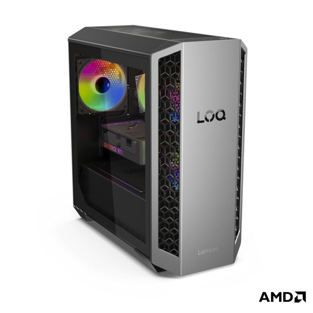 Lenovo Unveils New Wave of Legion and LOQ Gaming Products, Tablets, and AI-Powered Software 2 Lenovo LOQ Tower 26ADR10 Front