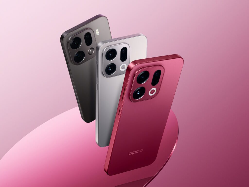 New OPPO Find X9 Series Debuts with 200MP Hasselblad Telephoto, 7,500mAh Battery 1 06. OPPO Find X9 Pro Titanium Charcoal OPPO Find X9 Titanium Grey OPPO Find X9 Velvet Red