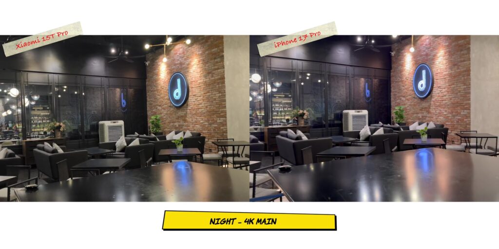 Xiaomi 15T Pro vs iPhone 17 Pro: In-Depth Camera Comparison 80 9.6 V N 4k main