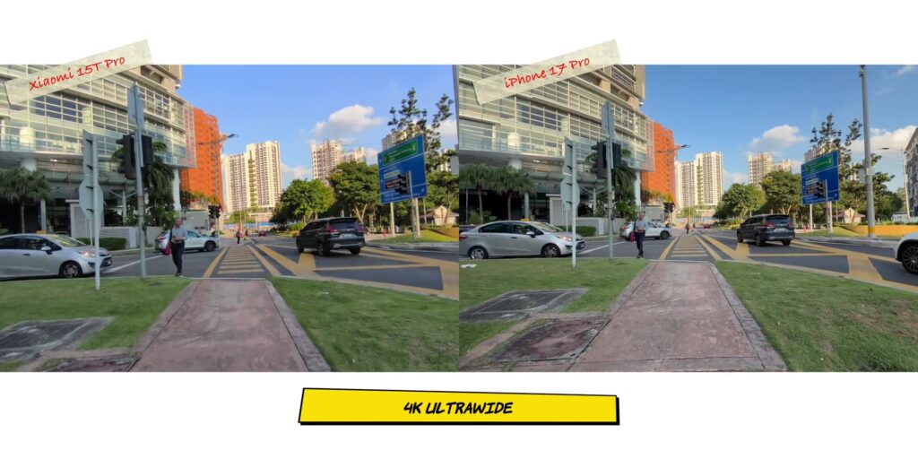 Xiaomi 15T Pro vs iPhone 17 Pro: In-Depth Camera Comparison 75 9.1 V UW stabi