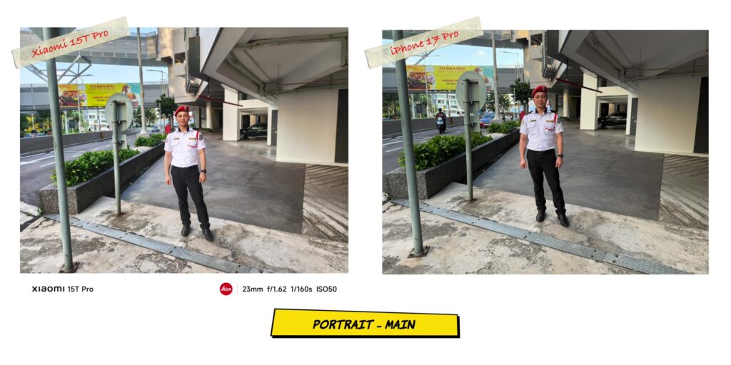 Xiaomi 15T Pro vs iPhone 17 Pro: In-Depth Camera Comparison 21 2.1 PRT one