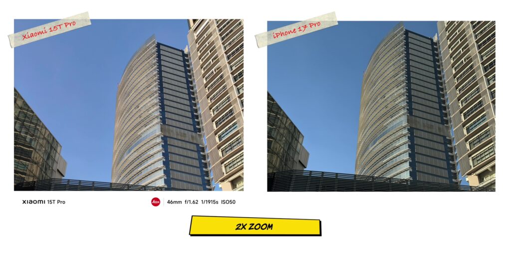 Xiaomi 15T Pro vs iPhone 17 Pro: In-Depth Camera Comparison 17 1.12 main2 2x