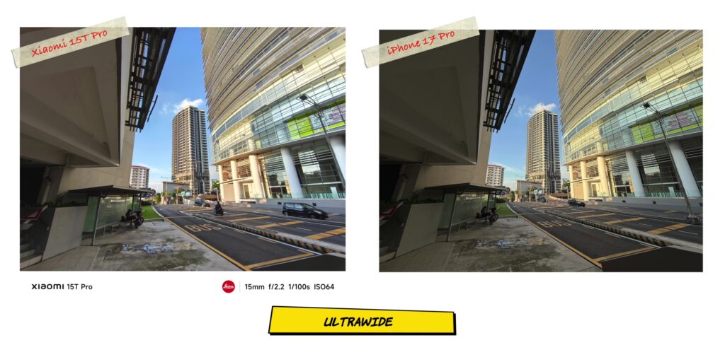 Xiaomi 15T Pro vs iPhone 17 Pro: In-Depth Camera Comparison 8 1.3 UW three