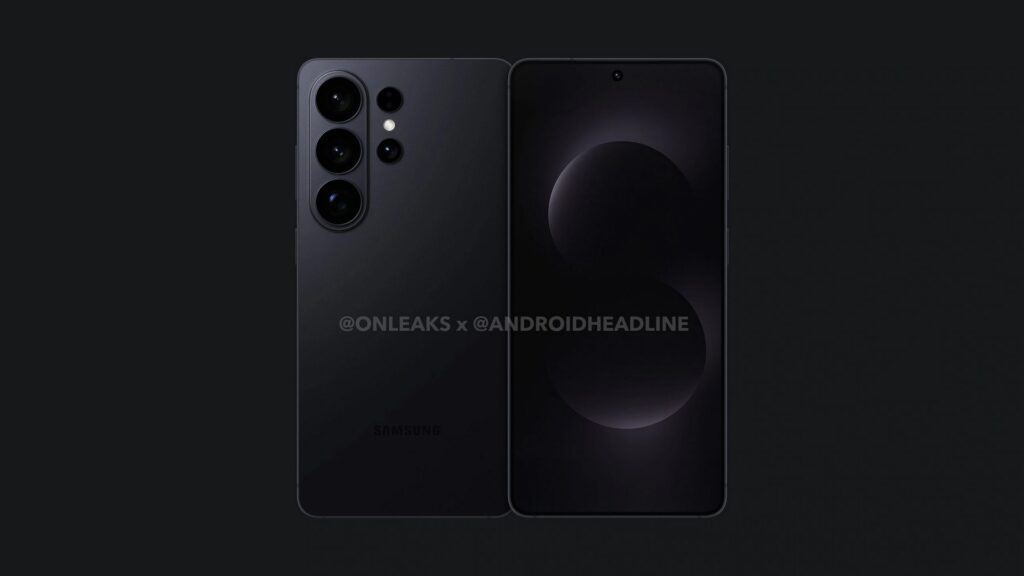 Samsung Galaxy S26 Ultra Renders Leak, Confirming Major Camera Island Shift 1 Samsung Galaxy S26 Ultra Leaked Render