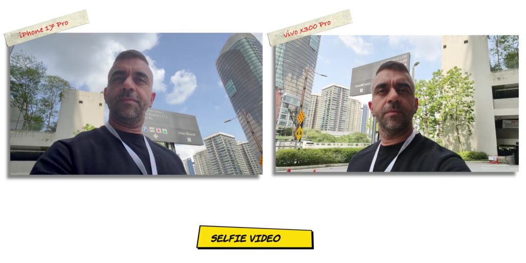 vivo X300 Pro vs iPhone 17 Pro: In-Depth Camera Comparison 75 8.8 V selfie