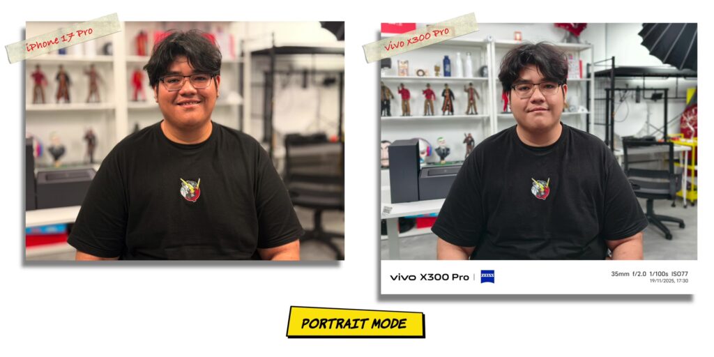 vivo X300 Pro vs iPhone 17 Pro: In-Depth Camera Comparison 43 5.2 PRT human two