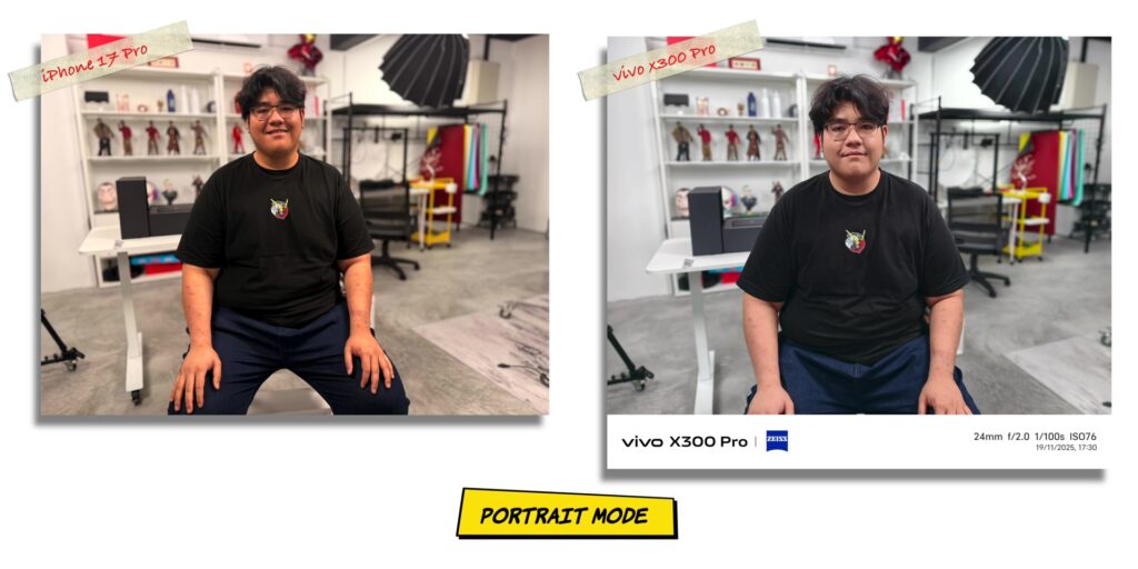 vivo X300 Pro vs iPhone 17 Pro: In-Depth Camera Comparison 42 5.1 PRT human