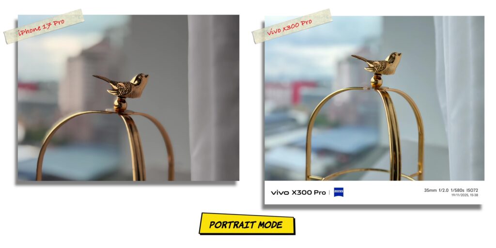 vivo X300 Pro vs iPhone 17 Pro: In-Depth Camera Comparison 37 4.6 PRT 2x