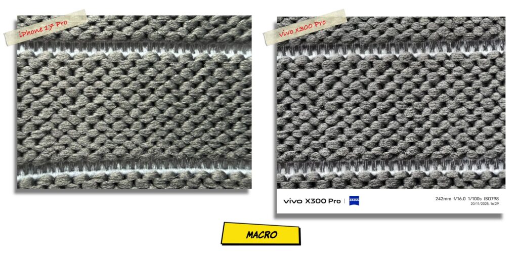 vivo X300 Pro vs iPhone 17 Pro: In-Depth Camera Comparison 32 4.1 macro one