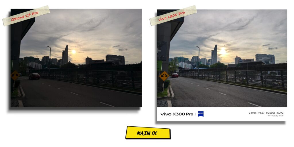 vivo X300 Pro vs iPhone 17 Pro: In-Depth Camera Comparison 25 3.8 main one 6pm