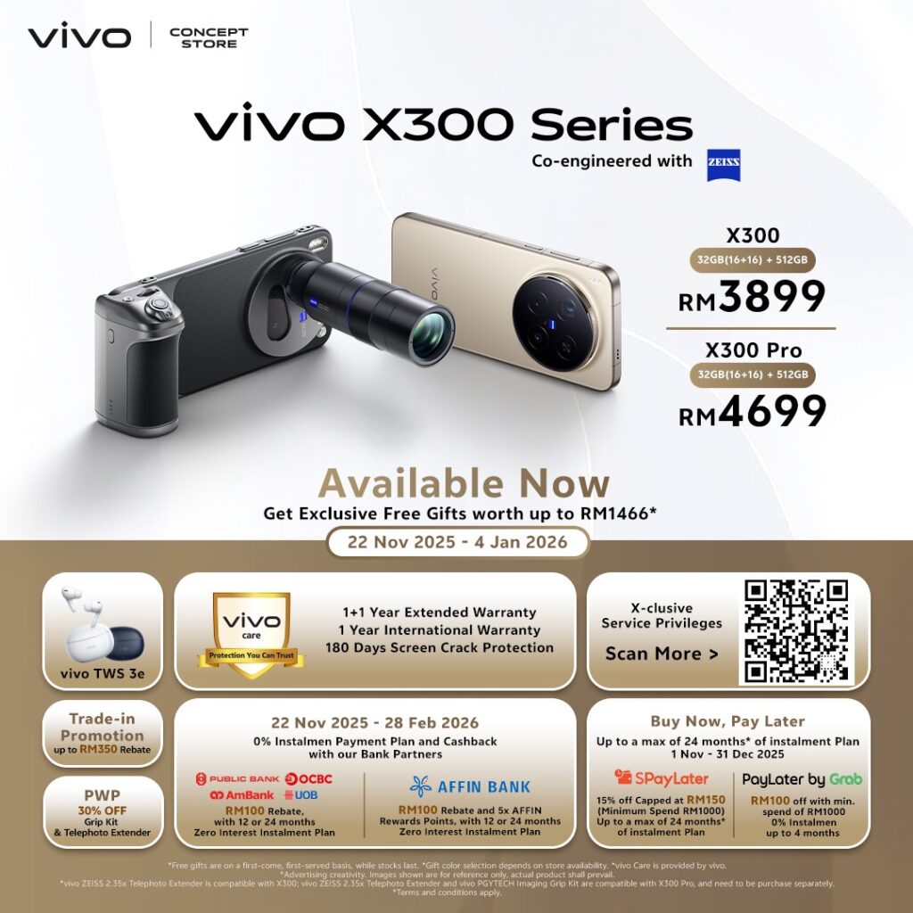 vivo X300 Series Hits Malaysian Shelves Following Strong Pre-Order Demand 2 vivo X300 First Sales Malaysia